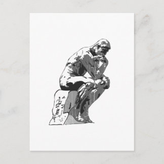 Denkerin Postkarte
