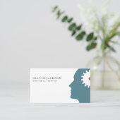 Denkgedankensymbol Visitenkarte (Stehend Vorderseite)