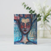 Denkgoddess Postkarte (Stehend Vorderseite)