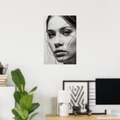 Denklinien Poster (Heimbüro)