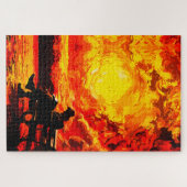 Denklos - Reflektion der Sonnenuntergänge Puzzle (Horizontal)