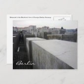 denkmal berlin postkarte (Vorne/Hinten)