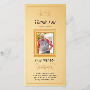 Denkmal danken Ihnen Foto-Karte Dankeskarte