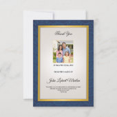 Denkmal danken Ihnen Foto-Karte Dankeskarte (Vorderseite)