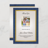 Denkmal danken Ihnen Foto-Karte Dankeskarte (Vorne/Hinten)