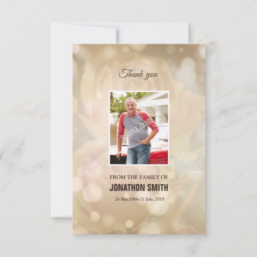 Denkmal danken Ihnen zu kardieren Einladung (Vorderseite)