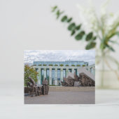 Denkmal des Warschauer Aufstands Postkarte (Stehend Vorderseite)