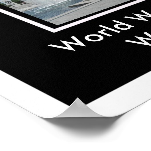 Denkmal des Zweiten Weltkriegs Poster (Ecke)