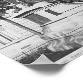 Denkmal für Alexandre Dumas Pere, 1883 Poster (Ecke)