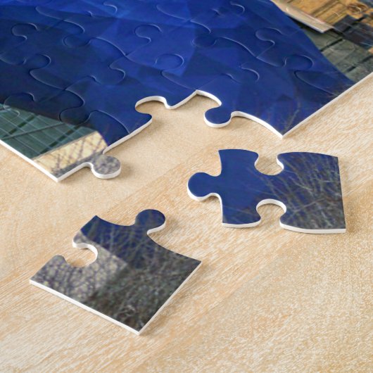 Denkmal für Blaubären. Puzzle (Seite)