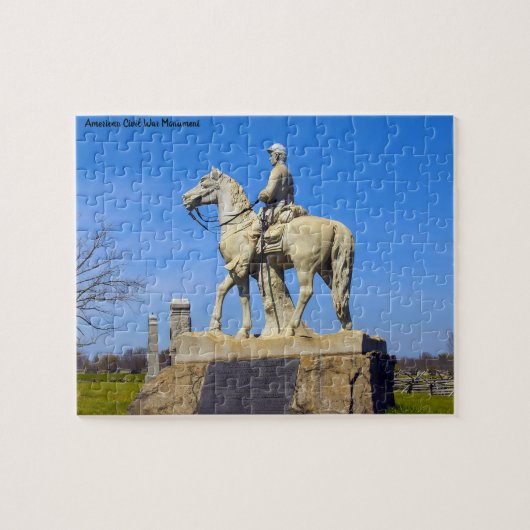 Denkmal für den Amerikanischen Bürgerkrieg Puzzle (Horizontal)