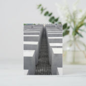 Denkmal für den Holocaust Postkarte (Stehend Vorderseite)