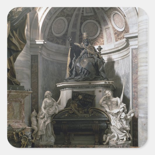 Denkmal für den Städtischen Raum VIII Quadratischer Aufkleber (Vorderseite)