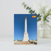 Denkmal für die Entdecker, Palos de la Frontera Postkarte (Stehend Vorderseite)