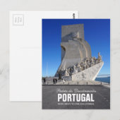 Denkmal für Entdeckungen 2 | Padrão Descobrimentos Postkarte (Vorne/Hinten)