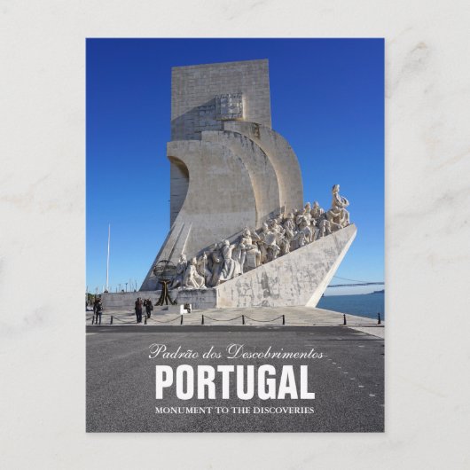 Denkmal für Entdeckungen 2 | Padrão Descobrimentos Postkarte (Vorderseite)
