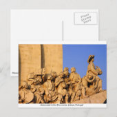 Denkmal für Entdeckungen, Lissabon, Portugal Postkarte (Vorne/Hinten)