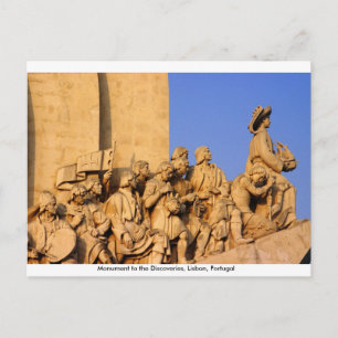 Denkmal für Entdeckungen, Lissabon, Portugal Postkarte