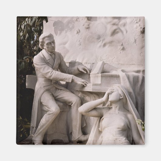 Denkmal für Frederic Chopin Magnet (Vorne)