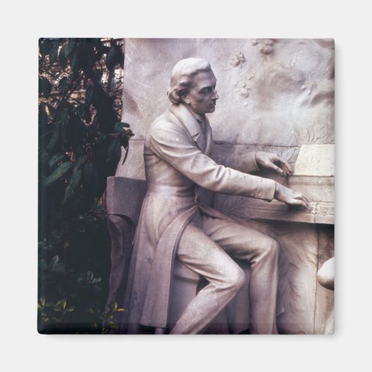 Denkmal für Frederic Chopin Magnet (Vorne)
