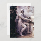 Denkmal für Frederic Chopin Postkarte (Vorne/Hinten)