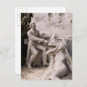 Denkmal für Frederic Chopin Postkarte (Vorne/Hinten)