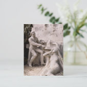 Denkmal für Frederic Chopin Postkarte (Stehend Vorderseite)