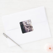 Denkmal für Frederic Chopin Quadratischer Aufkleber (Umschlag)