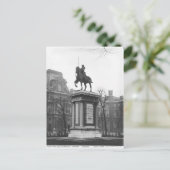 Denkmal für General Lafayette Postkarte (Stehend Vorderseite)