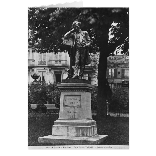 Denkmal für Hector Berlioz (Vorne)