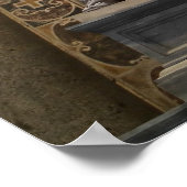 Denkmal für Pius VIII Poster (Ecke)