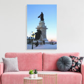Denkmal für Samuel De Champlain, Quebec, Kanada Leinwanddruck (Insitu (Wohnzimmer))