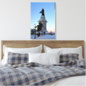 Denkmal für Samuel De Champlain, Quebec, Kanada Leinwanddruck (Insitu (Schlafzimmer))