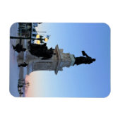 Denkmal für Samuel De Champlain, Quebec, Kanada Magnet (Horizontal)
