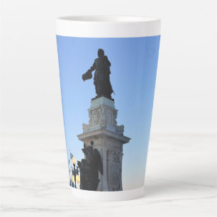 Denkmal für Samuel De Champlain, Quebec, Kanada Milchtasse