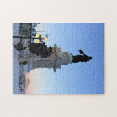 Denkmal für Samuel De Champlain, Quebec, Kanada Puzzle (Horizontal)