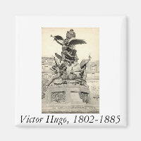 Denkmal für Victor Hugo Paris Frankreich Vintag