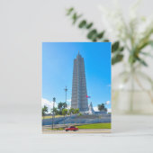Denkmal in Havanna, Kuba Postkarte (Stehend Vorderseite)