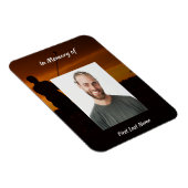 Denkmal Keepake Golfer Golfspielen Magnet (Rechte Seite)