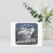 Denkmal Mt. Rushmore Postkarte (Stehend Vorderseite)