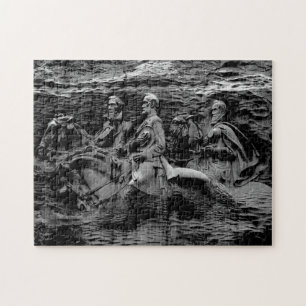 Denkmal Stone Mountain Georgia. Puzzle