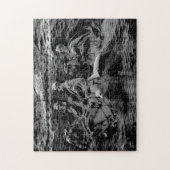 Denkmal Stone Mountain Georgia. Puzzle (Vertikal)