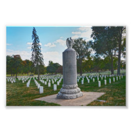 Denkmal von General Leavenworth Fotodruck
