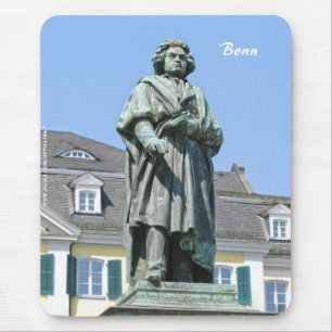 Denkmal von Ludwig van Beethoven in Bonn Mousepad