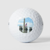 Denkmal von Washington und Gedenkstätte des Zweite Golfball (Vorderseite)