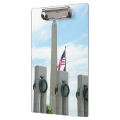 Denkmal von Washington und Gedenkstätte des Zweite Klemmbrett (Links)