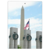 Denkmal von Washington und Gedenkstätte des Zweite Klemmbrett (Rückseite)