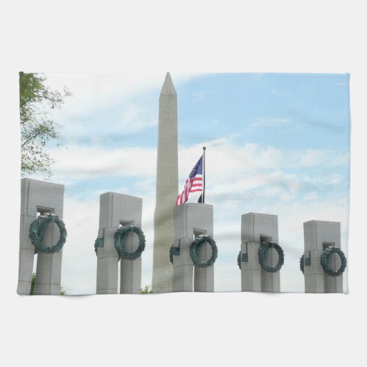 Denkmal von Washington und Gedenkstätte des Zweite Küchentuch (Horizontal)