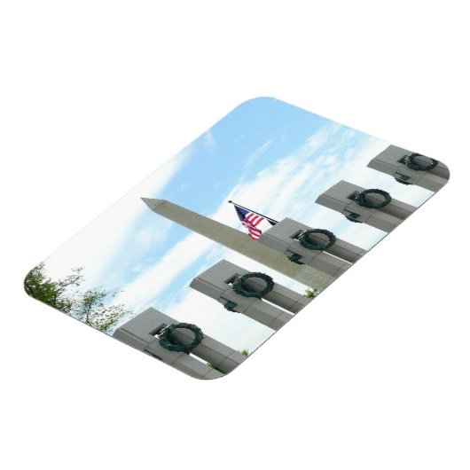 Denkmal von Washington und Gedenkstätte des Zweite Magnet (Linke Seite)