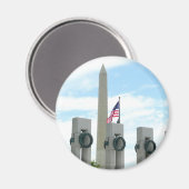 Denkmal von Washington und Gedenkstätte des Zweite Magnet (Vorderseite/Rückseite)